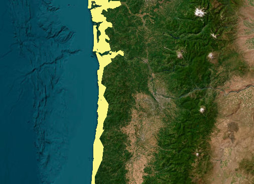 Oregon coast tsunami watch